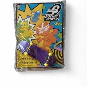 The Nick Box Nickelodeon Rocket Power Otto Customizable Fingerboard Skateboard